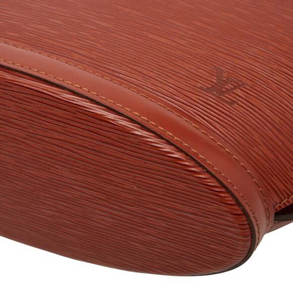 LOUIS VUITTON Brown Leather Shoulder Bag